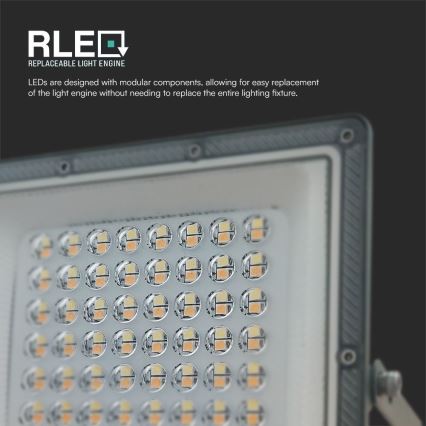 Proyector LED LED/50W/230V IP65 3000/4000/6500K gris