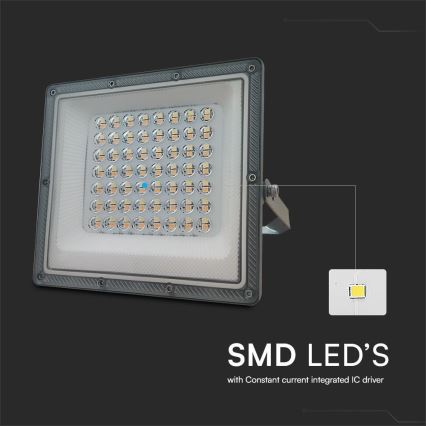 Proyector LED LED/50W/230V IP65 3000/4000/6500K gris