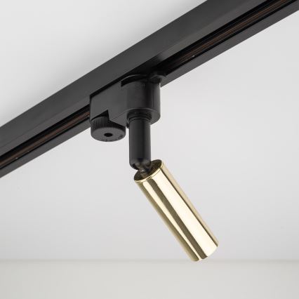 Foco LED para sistema de raíles monofásico LAGOS 1xG9/3W/230V dorado/negro