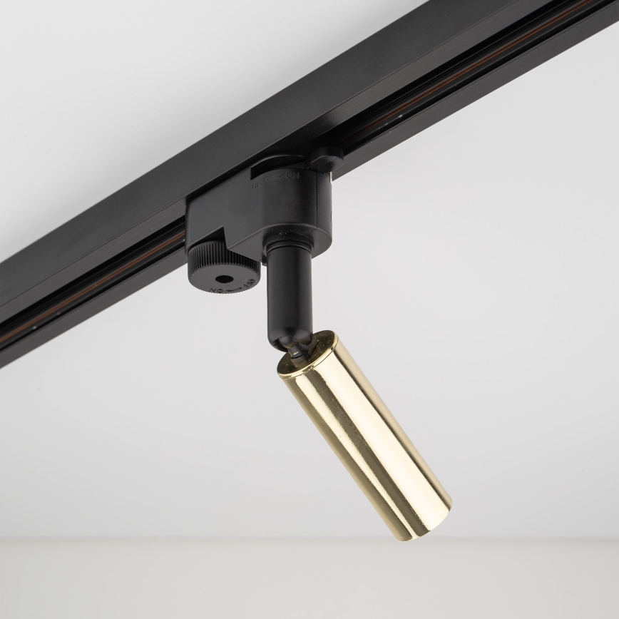 Foco LED para sistema de raíles monofásico LAGOS 1xG9/3W/230V dorado/negro