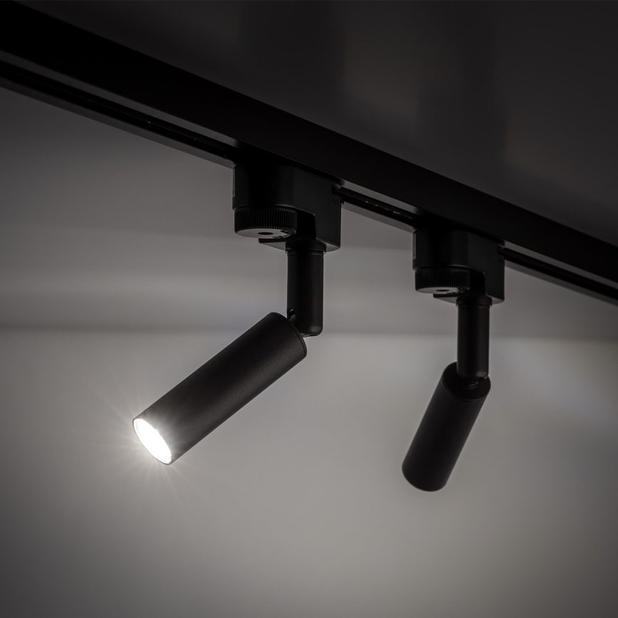 Foco LED para sistema de raíles monofásico LAGOS 1xG9/3W/230V negro