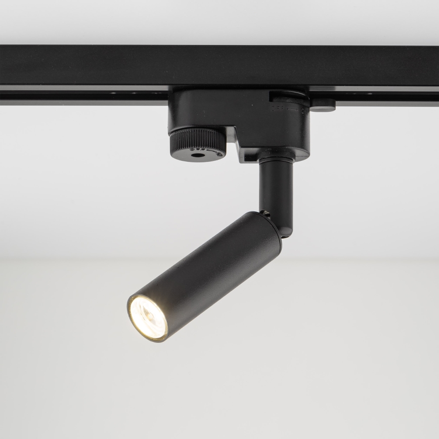 Foco LED para sistema de raíles monofásico LAGOS 1xG9/3W/230V negro