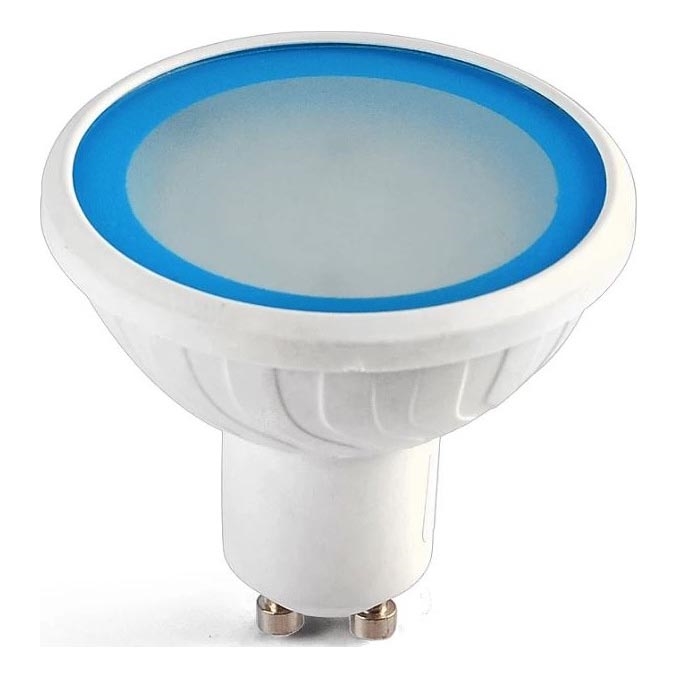 Proyector LED regulable bombilla EASY CONNECT GU10/4W/230V azul