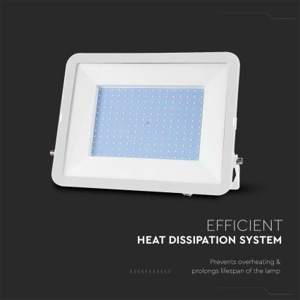 Proyector LED SAMSUNG CHIP LED/300W/230V 6500K IP65 blanco