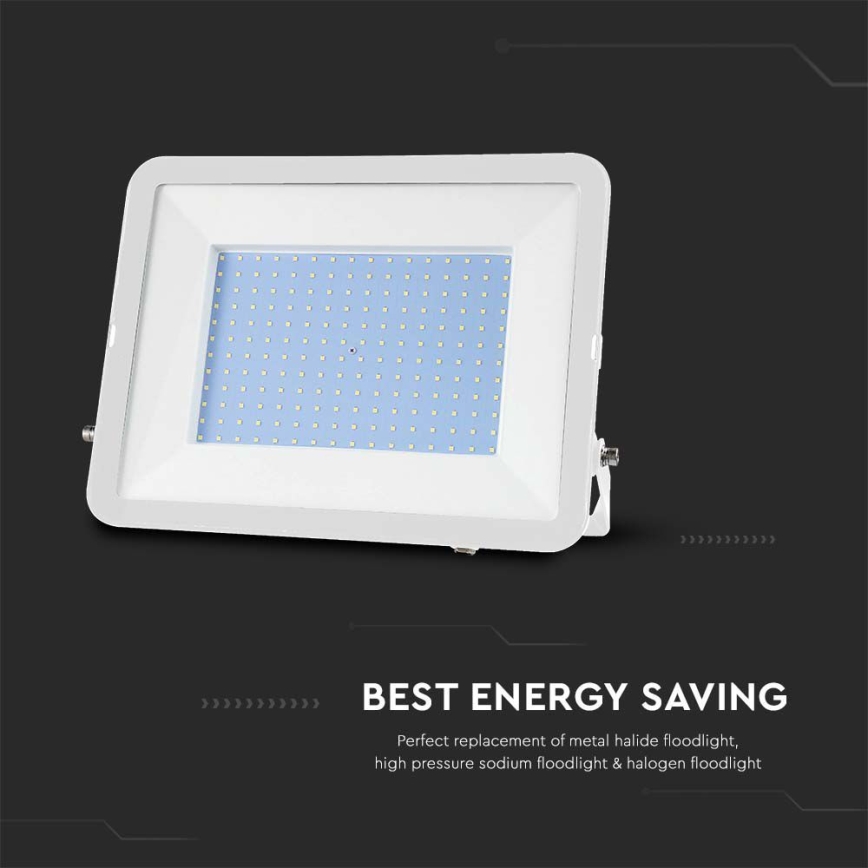 Proyector LED SAMSUNG CHIP LED/300W/230V 6500K IP65 blanco