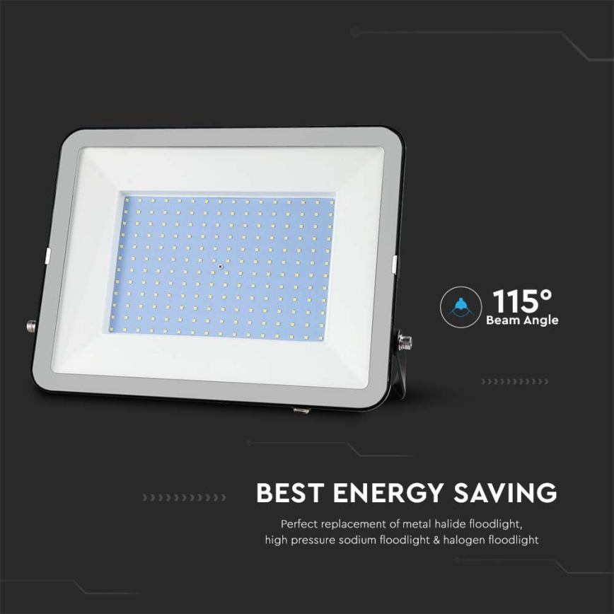 Proyector LED SAMSUNG CHIP LED/300W/230V 6500K IP65 negro