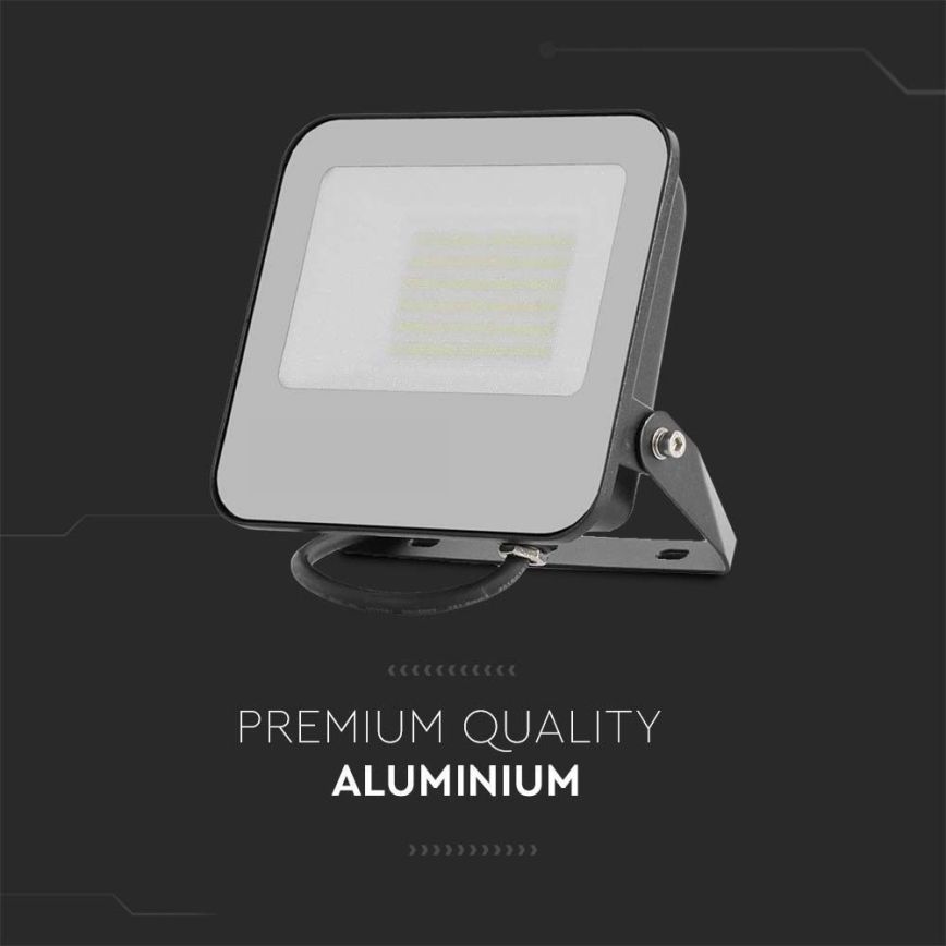 Proyector LED SAMSUNG CHIP LED/30W/230V 4000K IP65 negro