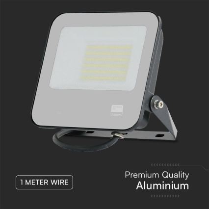 Proyector LED SAMSUNG CHIP LED/50W/230V 6500K IP65 negro