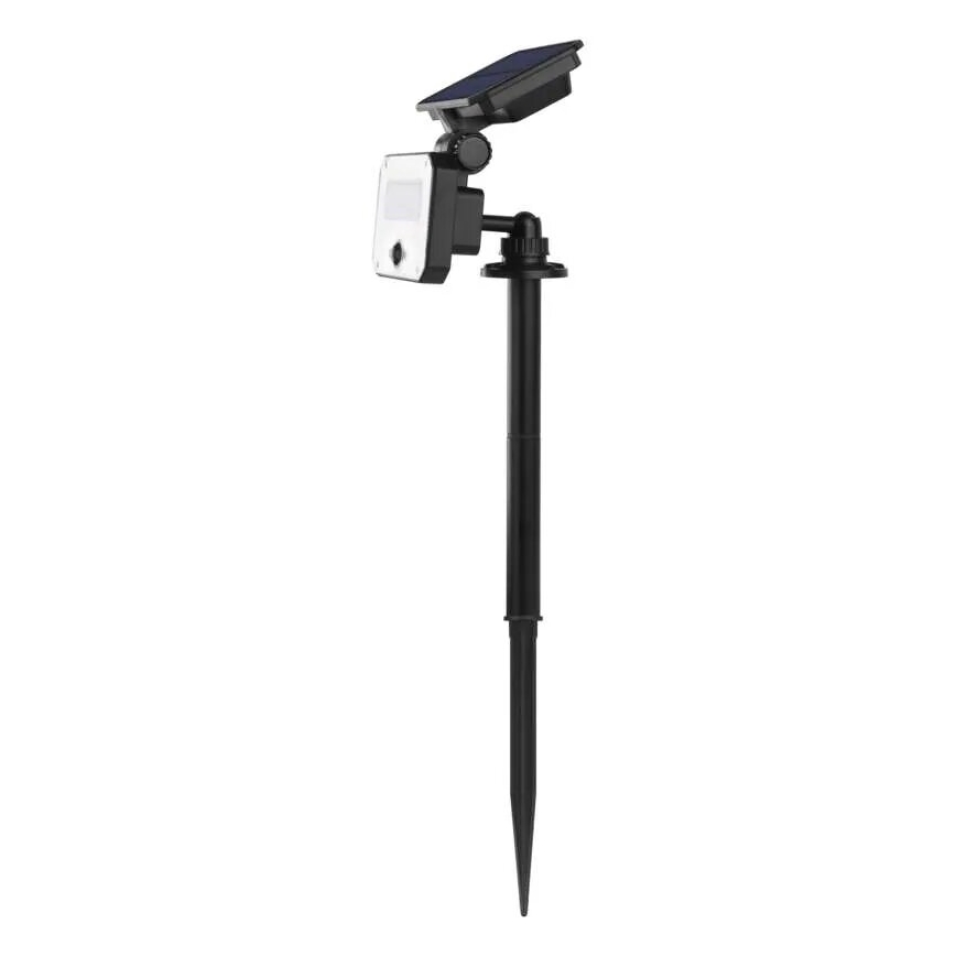 Proyector LED solar con sensor de movimiento SPILO LED/3,7V 3600mAh 3000K IP54 + control remoto