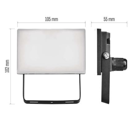 Proyector LED TAMBO LED/10W/230V 4000K IP65