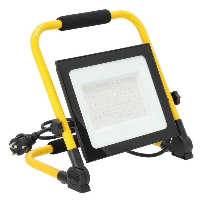 Proyector portátil LED TIGRA LED/100W/4000K IP54 negro/amarillo