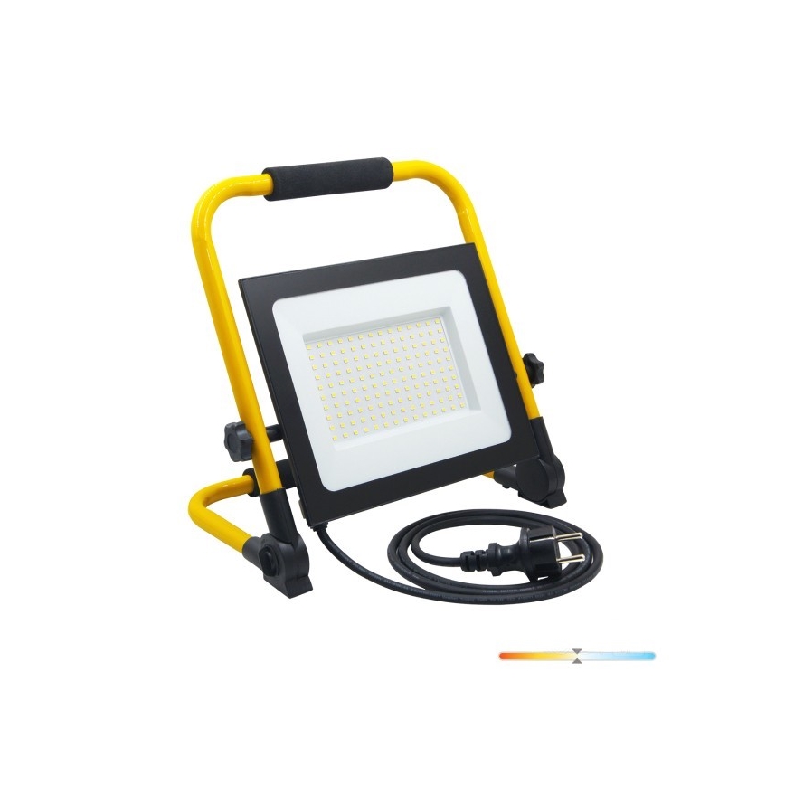 Proyector portátil LED TIGRA LED/100W/4000K IP54 negro/amarillo