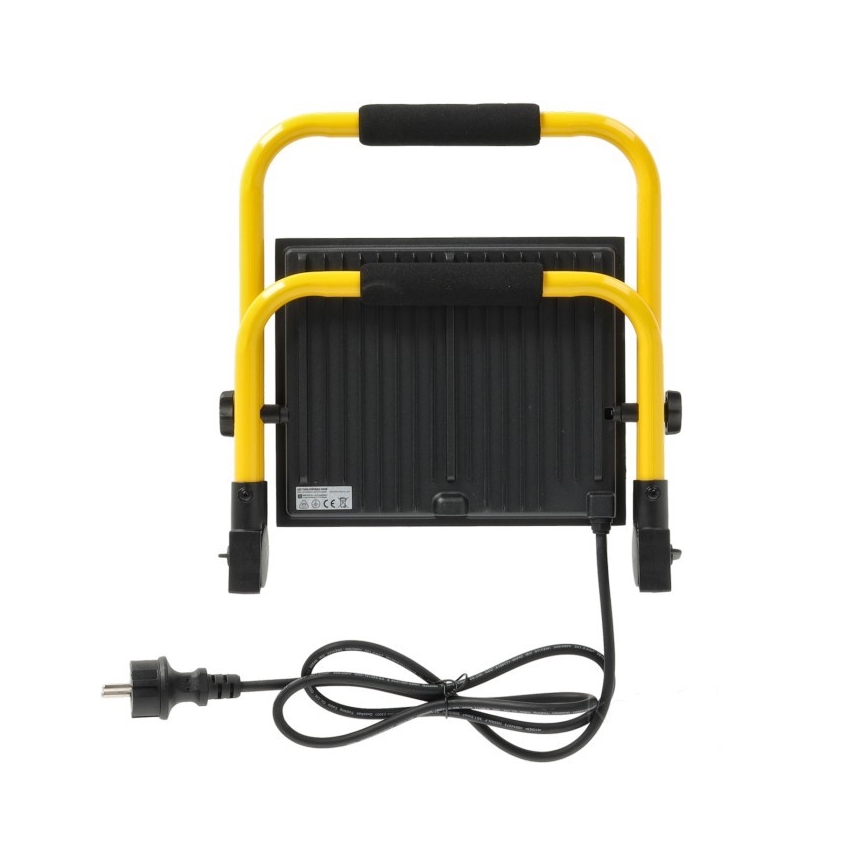 Proyector portátil LED TIGRA LED/100W/4000K IP54 negro/amarillo