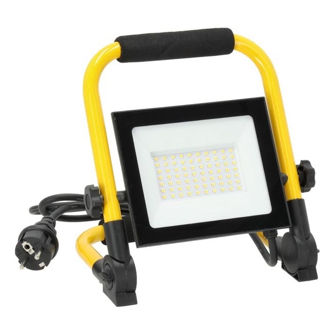 Proyector portátil LED TIGRA LED/50W/4000K IP54 negro/amarillo