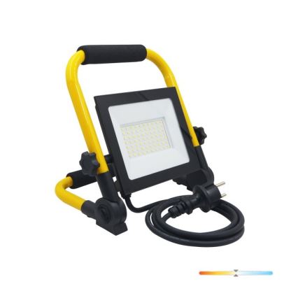 Proyector portátil LED TIGRA LED/50W/4000K IP54 negro/amarillo