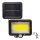 Proyector solar LED con sensor DUO LED/1W/3,7V 1200 mAh IP44