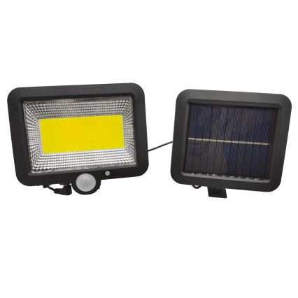 Proyector solar LED con sensor DUO LED/1W/3,7V 1200 mAh IP44