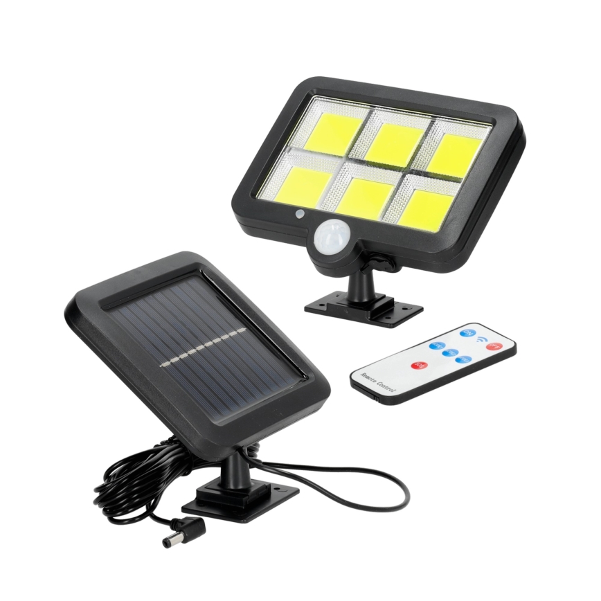 Proyector solar LED con sensor LED/1,5W/3,7V 6000K IP44