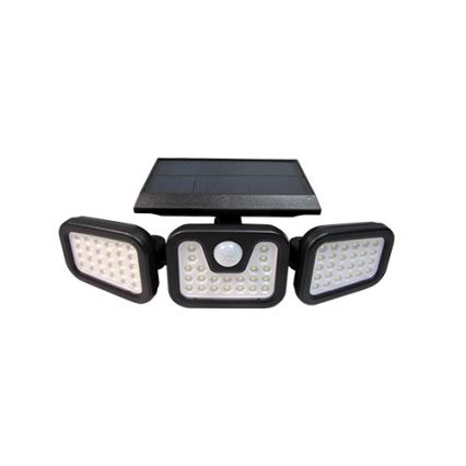 Proyector solar LED flexible con sensor LED/15W/3,7V 2400 mAh IP54 4500K