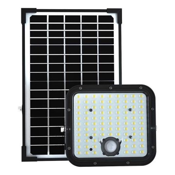 Proyector solar LED con sensor LED/30W/6,4V 4000K + control remoto