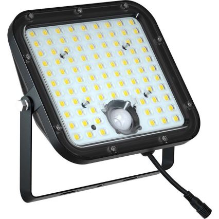 Proyector solar LED con sensor LED/30W/6,4V 6400K + control remoto