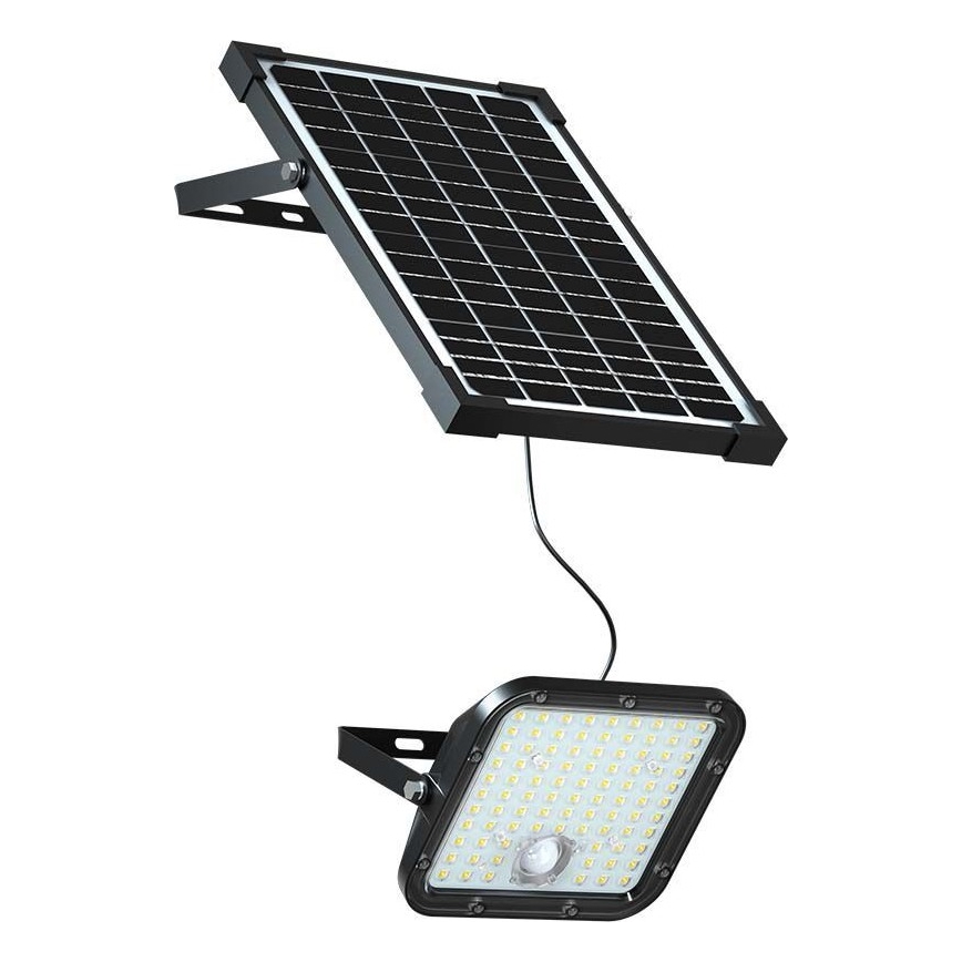 Proyector solar LED con sensor LED/30W/6,4V 6400K + control remoto