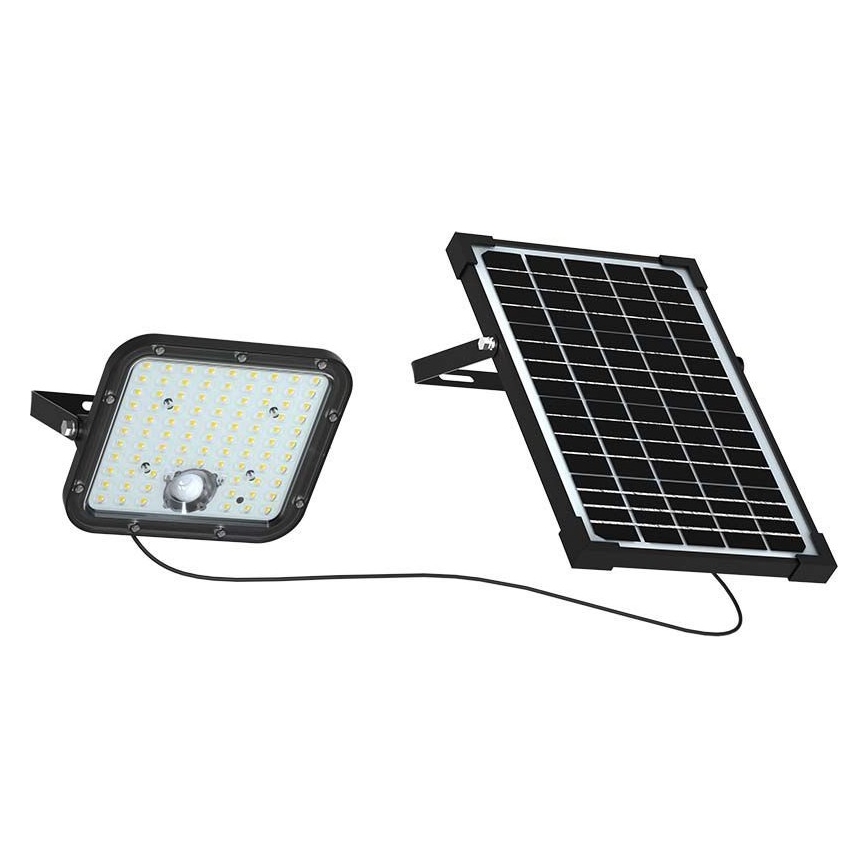 Proyector solar LED con sensor LED/30W/6,4V 6400K + control remoto