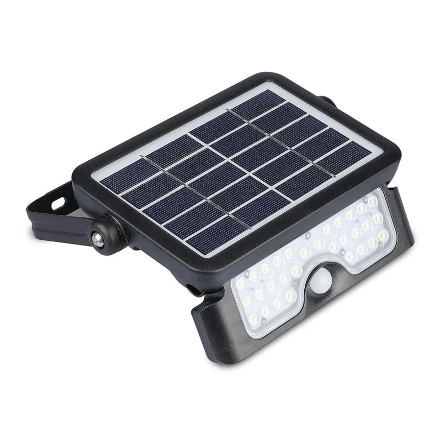 Proyector solar LED con sensor LED/5W/3,7V IP65 4000K 3000 mAh