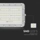 Proyector solar LED regulable de exterior LED/15W/3,2V IP65 6400K blanco + mando a distancia