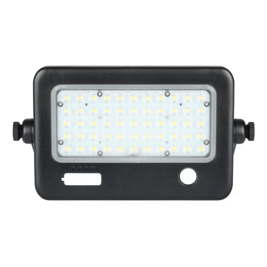 Proyector solar LED regulable con sensor LED/10W/3,7V 4000K IP65 7200 mAh + puerto USB