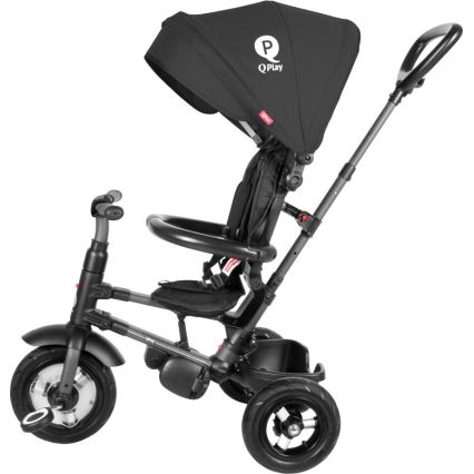 QPlay - Triciclo infantil 3en1 RITO AIR negro