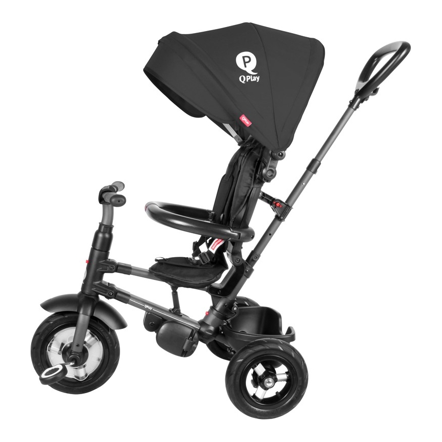 QPlay - Triciclo infantil 3en1 RITO AIR negro