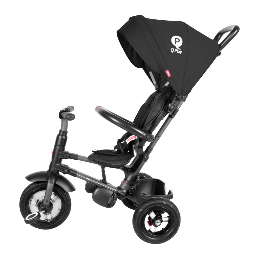 QPlay - Triciclo infantil 3en1 RITO AIR negro