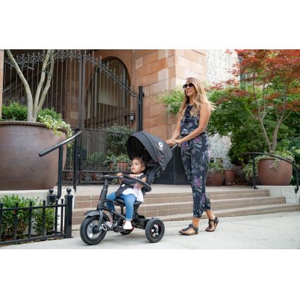 QPlay - Triciclo infantil 3en1 RITO AIR negro