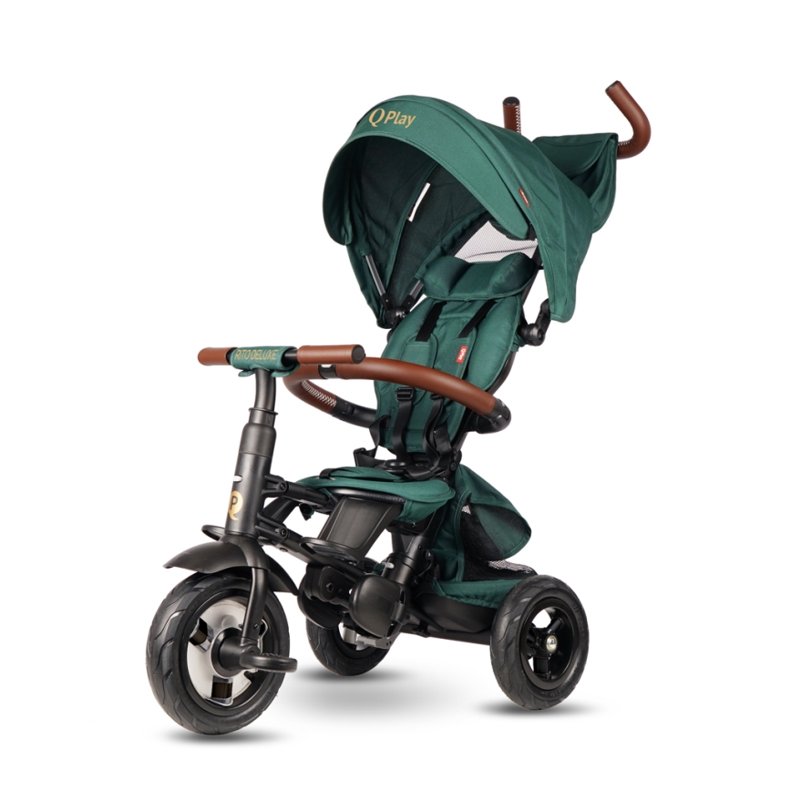QPlay - Triciclo infantil RITO DELUXE (Limited special edition) Verde