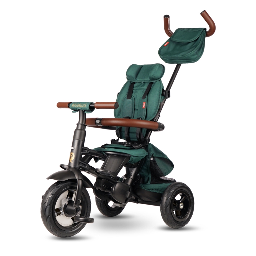 QPlay - Triciclo infantil RITO DELUXE (Limited special edition) Verde