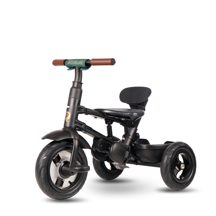 QPlay - Triciclo infantil RITO DELUXE (Limited special edition) Verde