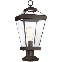 Quoizel - Lámpara de exterior RAVINE 1xE27/60W/230V IP44 marrón