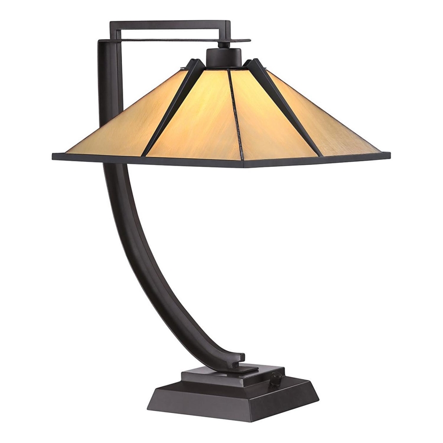 Quoizel - Lámpara de mesa POMEROY 1xE27/60W/230V
