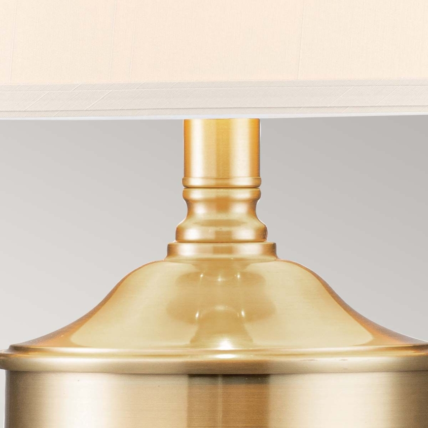 Quoizel - Lámpara de mesa DENNISON 1xE27/60W/230V dorado