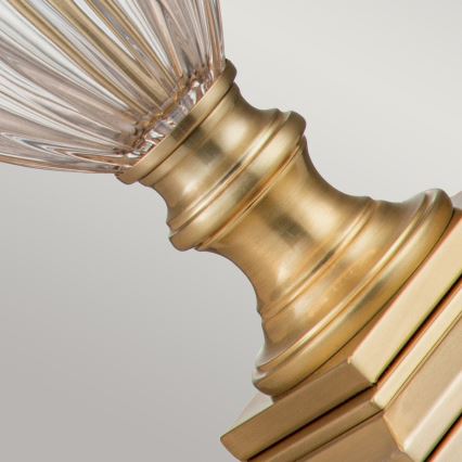 Quoizel - Lámpara de mesa DENNISON 1xE27/60W/230V dorado