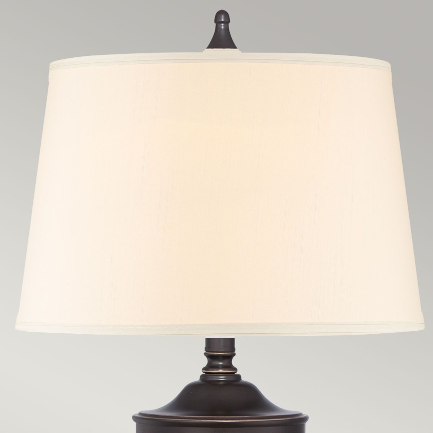 Quoizel - Lámpara de mesa DENNISON 1xE27/60W/230V bronce