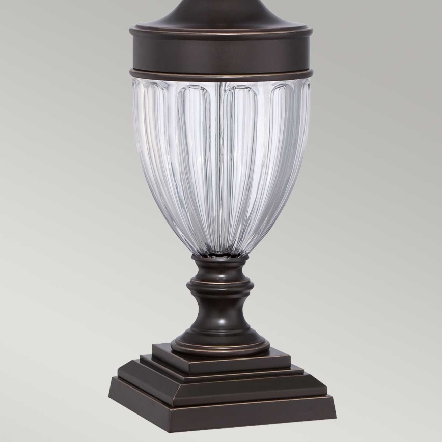 Quoizel - Lámpara de mesa DENNISON 1xE27/60W/230V bronce