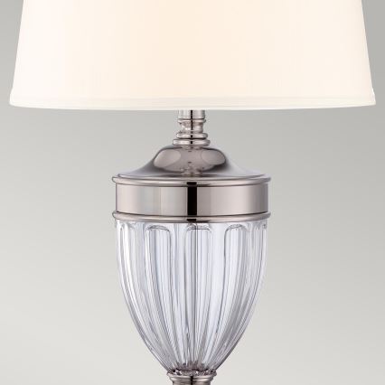 Quoizel - Lámpara de mesa DENNISON 1xE27/60W/230V cromo brillante