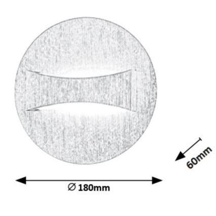 Rabalux - Aplique LED LED/6W/230V