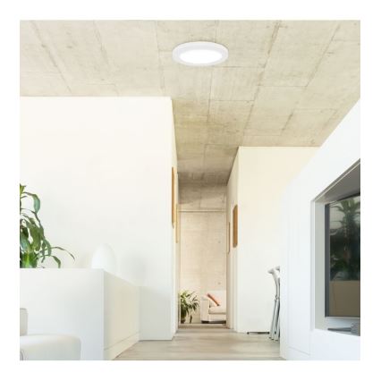 Rabalux - Plafón LED con sensor LED/18W/230V 4000K 22,5 cm