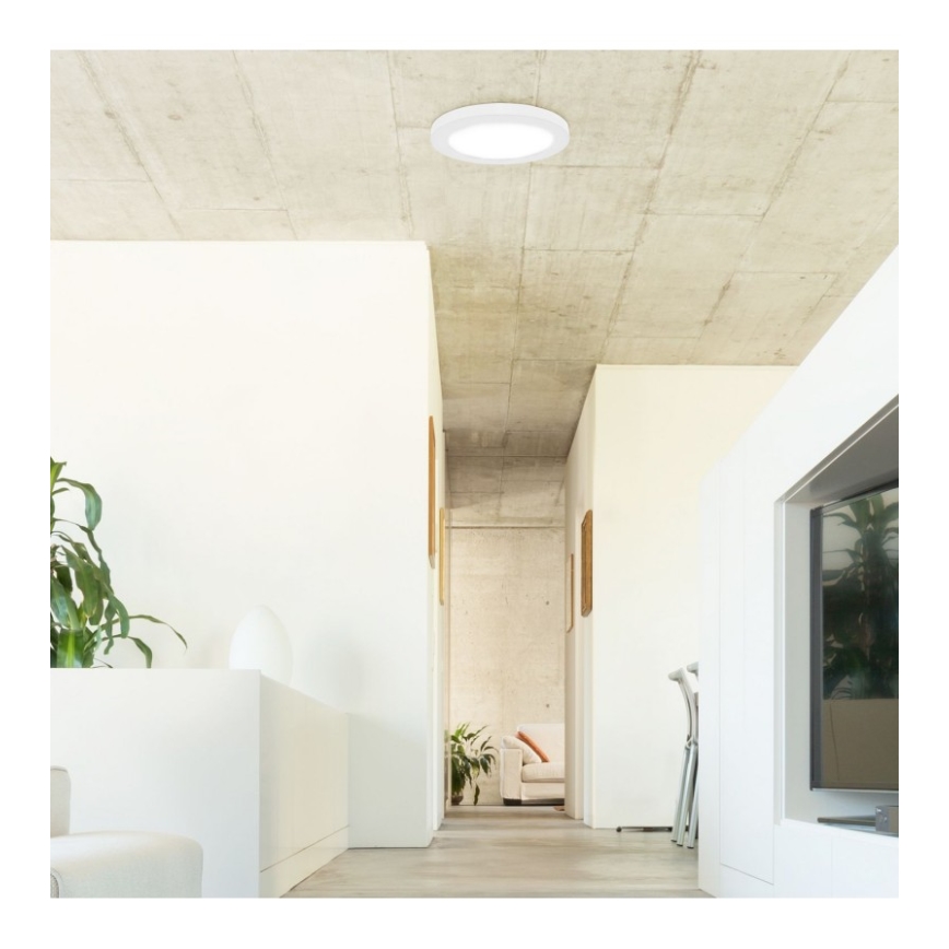 Rabalux - Plafón LED con sensor LED/18W/230V 4000K 22,5 cm