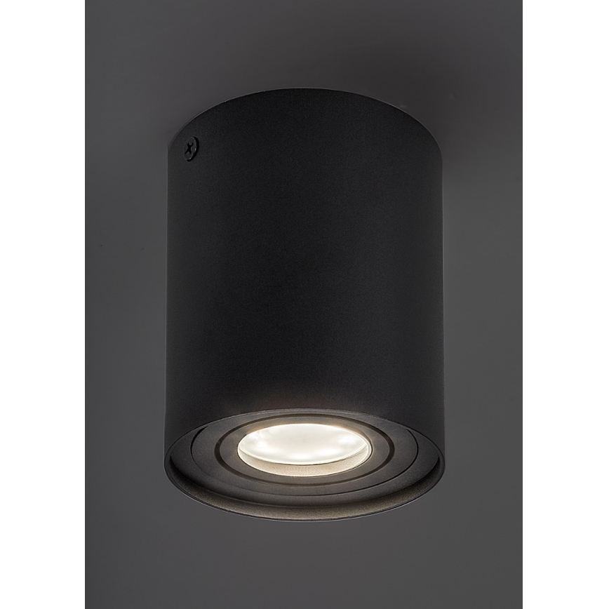 Rabalux - Foco 1xGU10/42W/230V negro