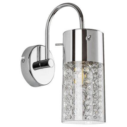 Rabalux - Aplique de baño 1xE14/40W/230V IP44 cromo brillante