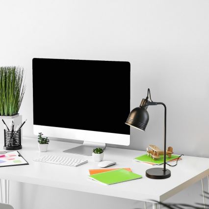 Rabalux - Lámpara de mesa 1xE14/25W/230V negro